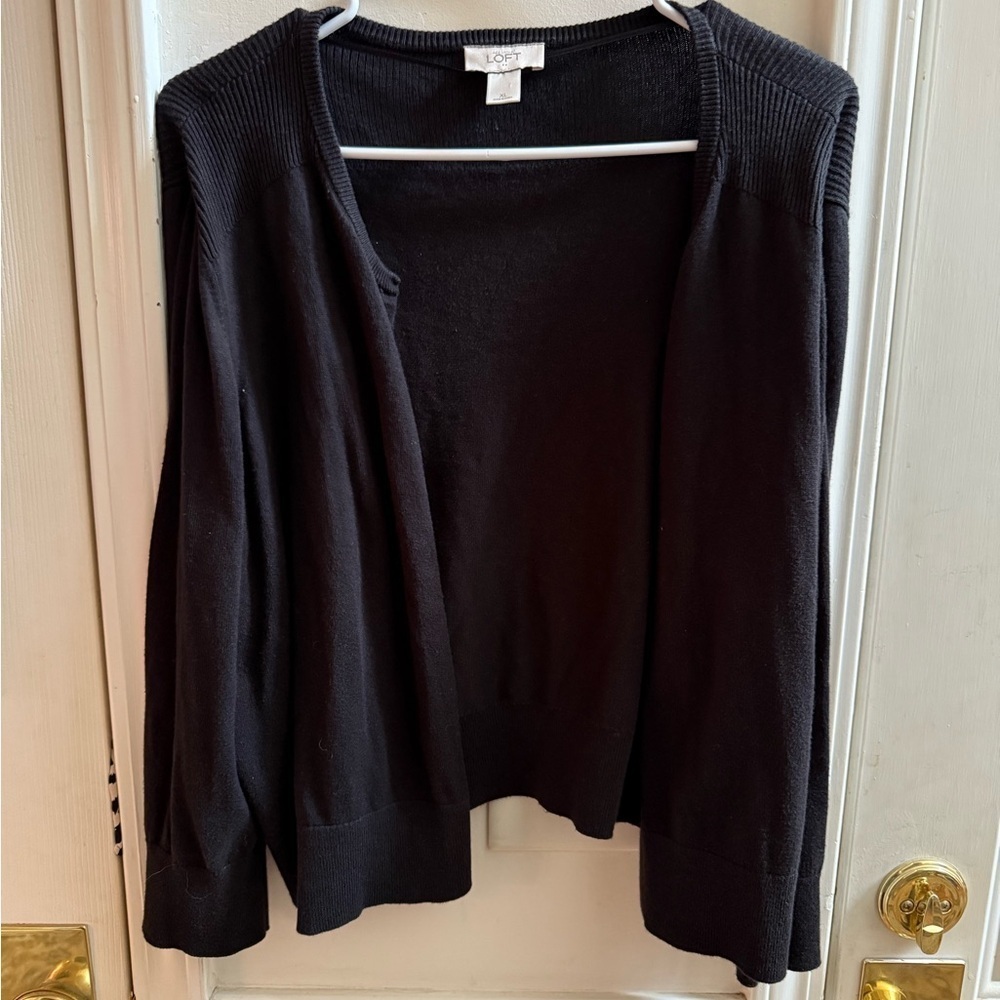 LOFT Open Front Cardigan